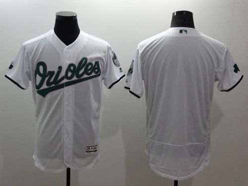 Orioles Blank White Celtic Flexbase Authentic Collection Stitched MLB Jersey - Click Image to Close